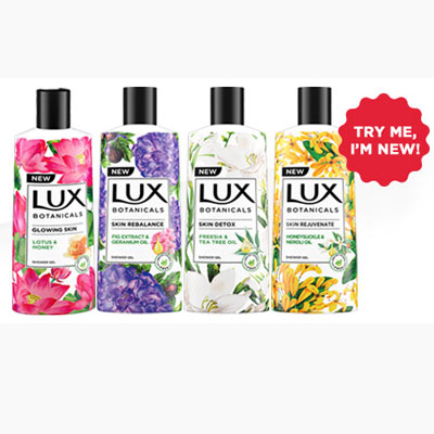 LUX Botanicals Body Wash 750ml